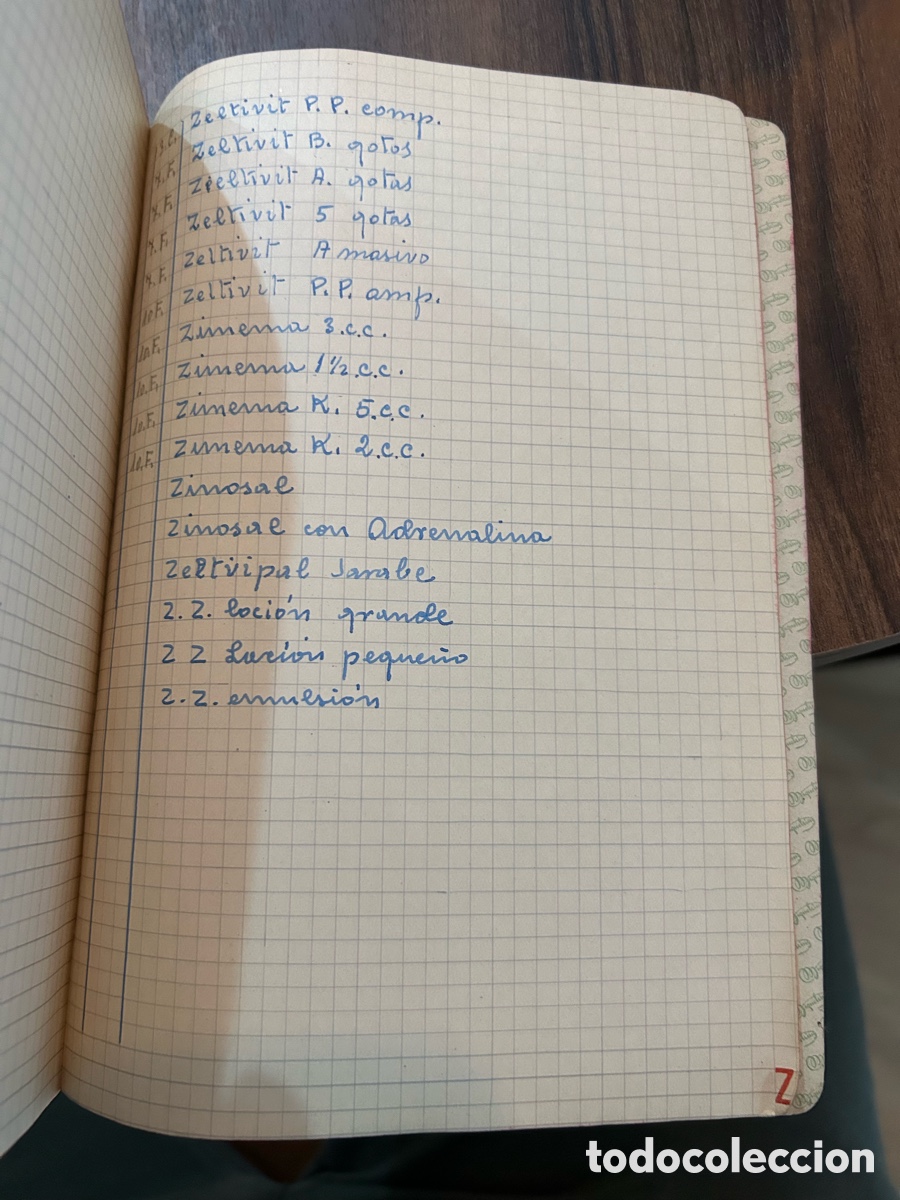 Manuscritos antiguos: Libreta Vadem&eacute;cum Inventario 1940-1960 - Foto 6