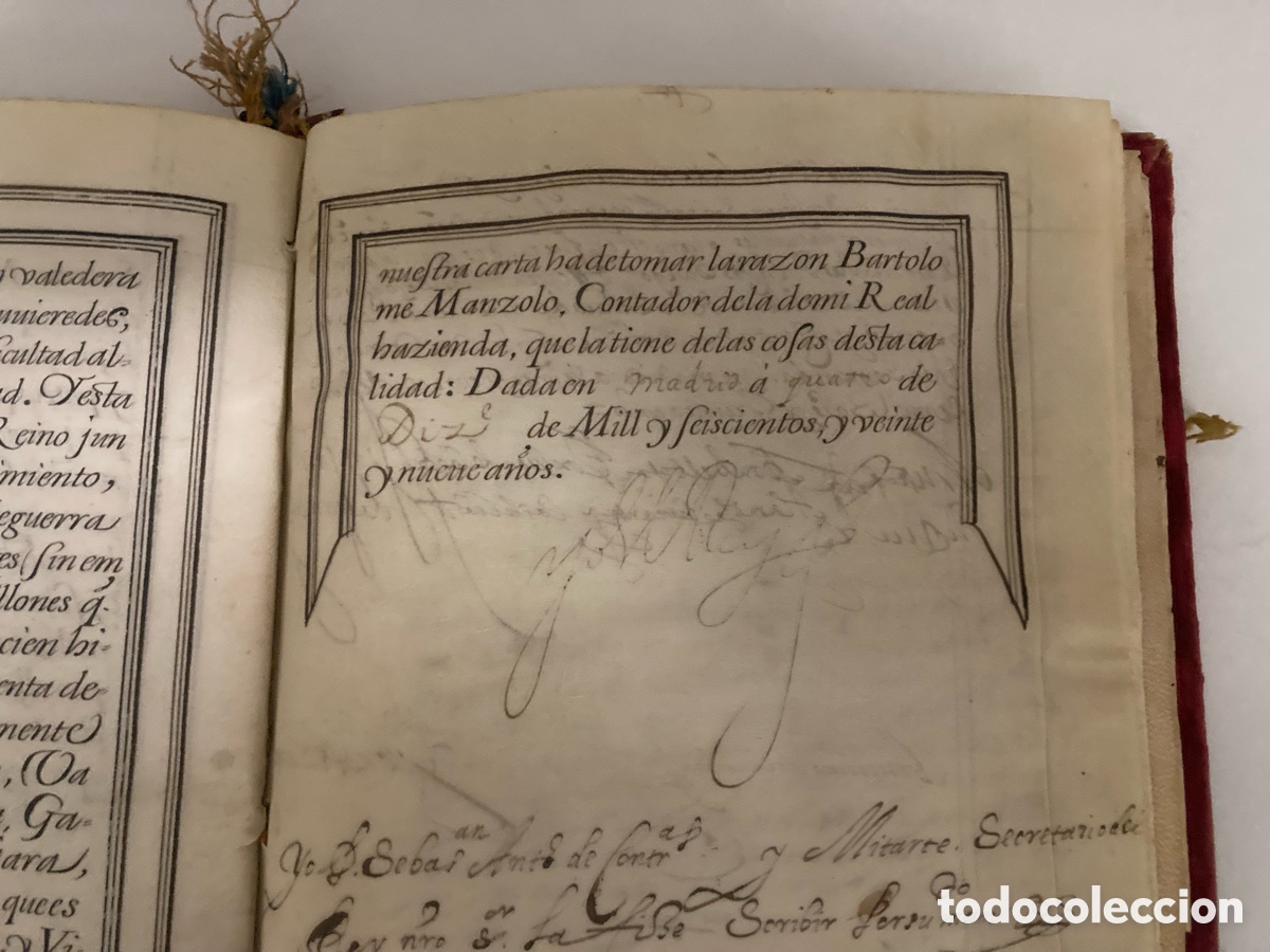 Manuscritos antiguos: Ejecutoria de Hidalgu&iacute;a (1629) - Foto 3