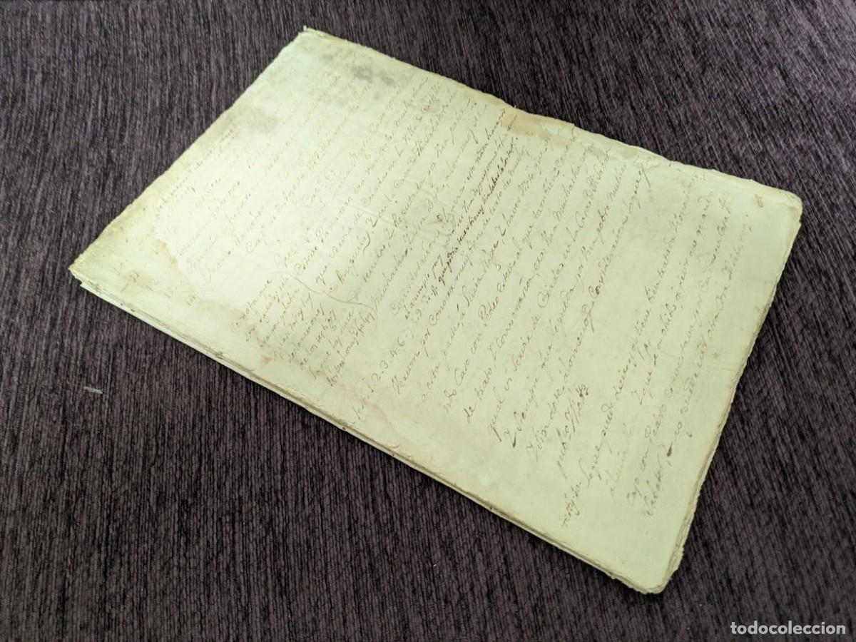 Manuscritos antiguos: Legajo de manuscritos de la ciudad de Castell&oacute; de Emp&uacute;rias Siglo XVIII