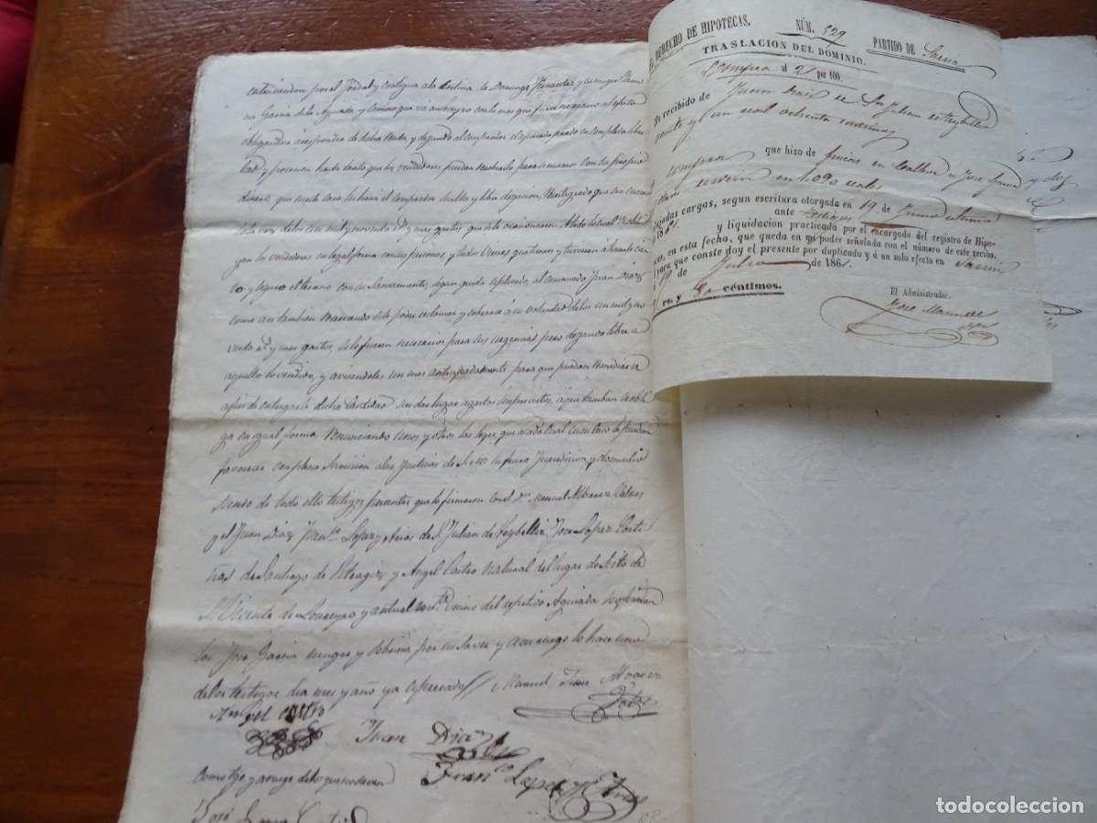Manuscritos antiguos: San Esteban de Galbor, Lugo, compra prado, 20 pags - Foto 9