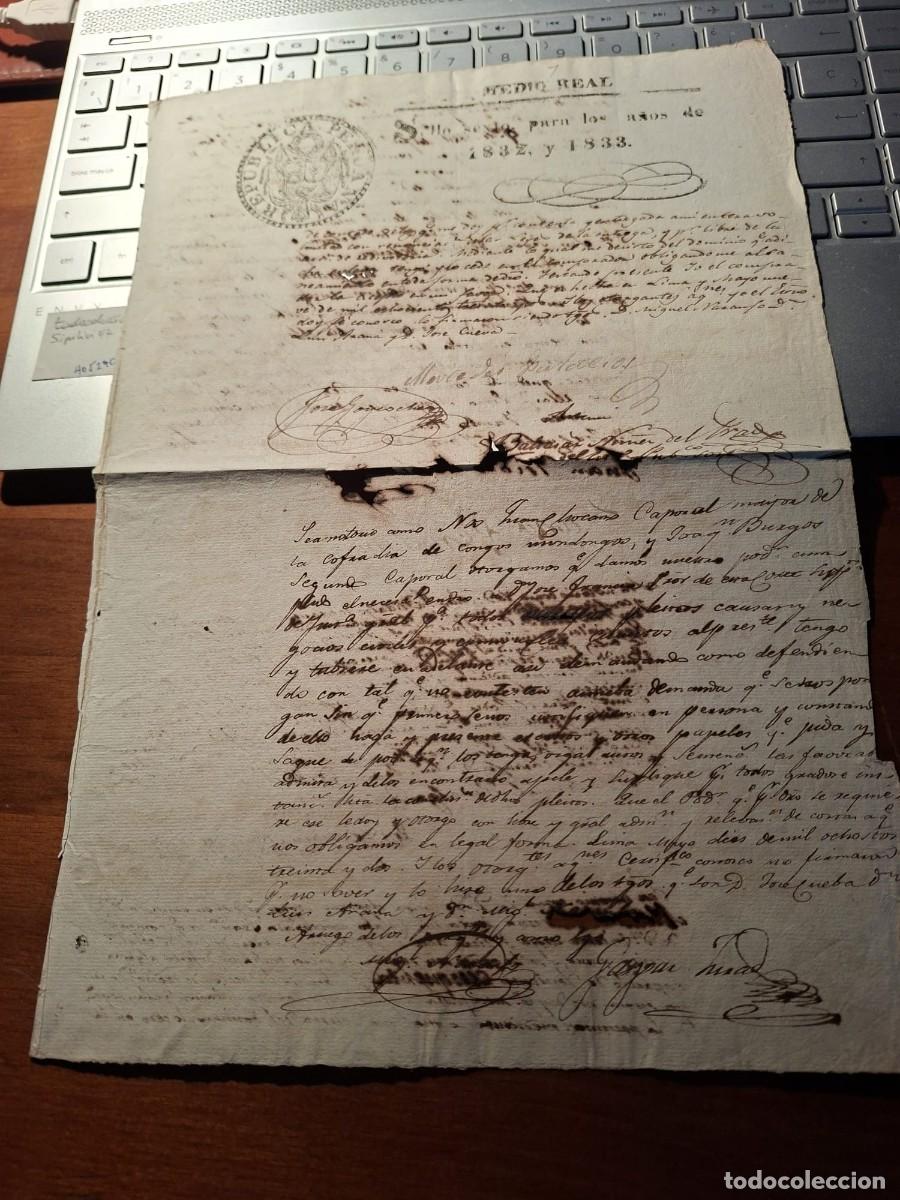Manuscritos antiguos: VENTA DE DOS ESCLAVAS NEGRAS //// - Foto 2