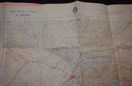 Mapas contempor&aacute;neos: Plano de Calasparra - Foto 1