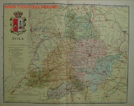 Mapas contempor&aacute;neos: Mapa: AVILA - Foto 1