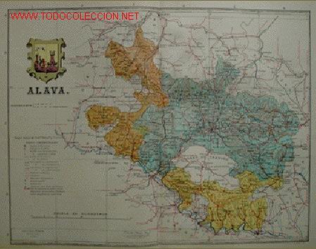Mapas contempor&aacute;neos: Mapa: ALAVA - Foto 1