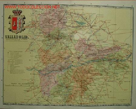 Mapas contempor&aacute;neos: Mapa: VALLADOLID - Foto 1