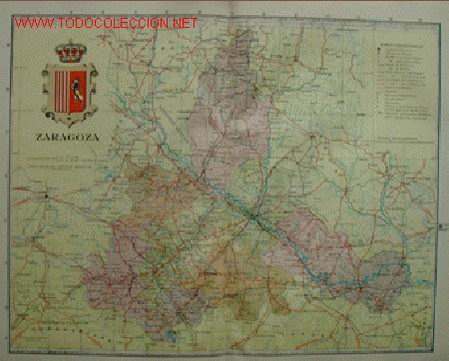 Mapas contempor&aacute;neos: Mapa: ZARAGOZA - Foto 1