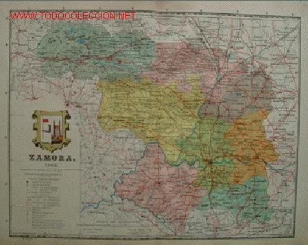 Mapas contempor&aacute;neos: Mapa: ZAMORA - Foto 1