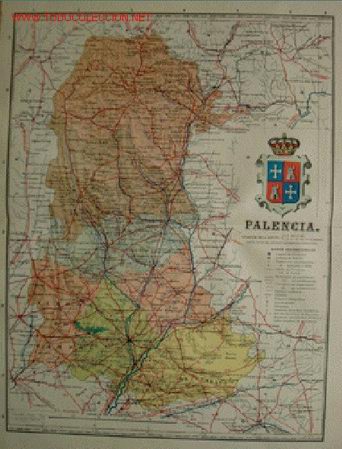 Mapas contempor&aacute;neos: Mapa: PALENCIA - Foto 1