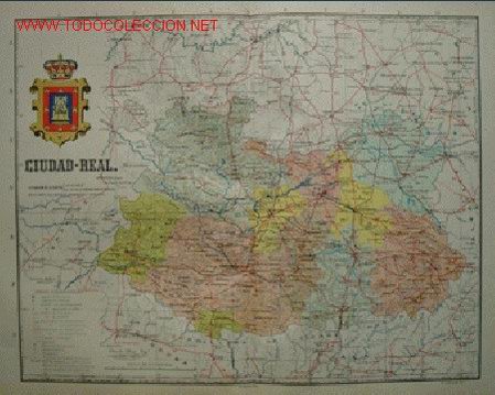 Mapas contempor&aacute;neos: Mapa: CIUDAD REAL - Foto 1