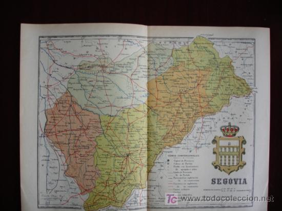 Mapas contempor&aacute;neos: SEGOVIA - Foto 1