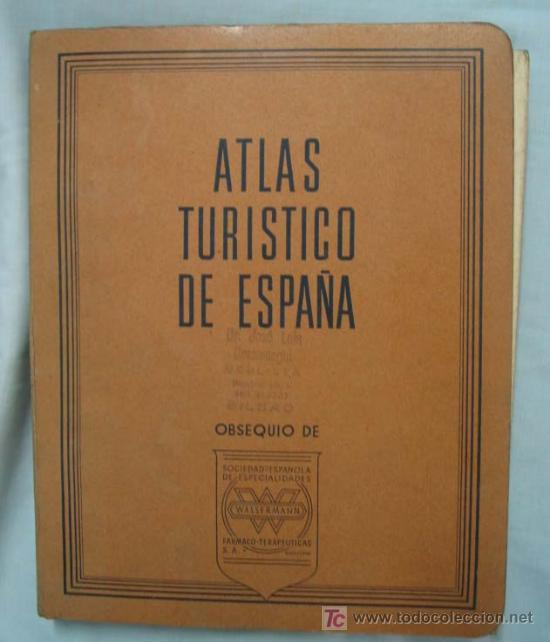 Mapas contempor&aacute;neos: ATLAS TUR&Iacute;STICO DE ESPA&Ntilde;A - Foto 1
