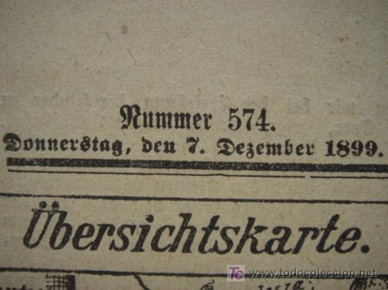 Mapas contempor&aacute;neos: LOTE DE 11 MAPAS DE LA AFRICA COLONIAL  PUBLICADOS EN LA PRENSA ALEMANA DE FINALES DEL SIGLO XIX.