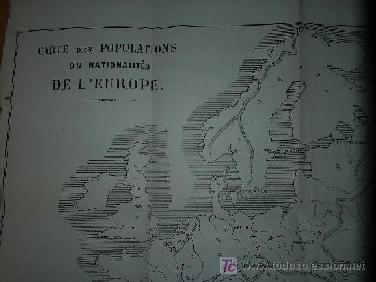 Mapas contempor&aacute;neos: Mapa de pueblos de Europa