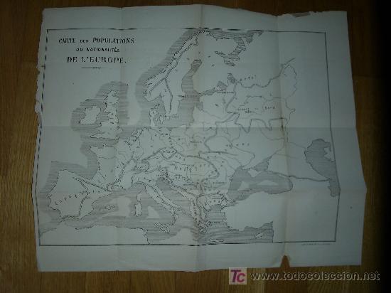 Mapas contempor&aacute;neos: Mapa de pueblos de Europa - Foto 2