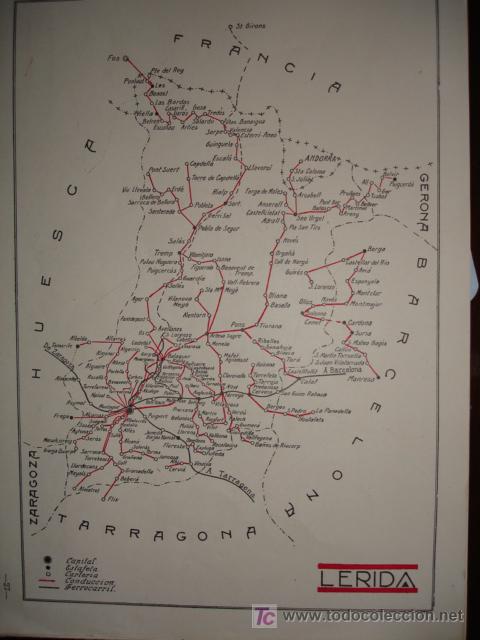 Mapas contempor&aacute;neos: LERIDA - Foto 1
