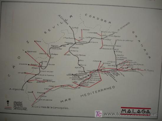 Mapas contempor&aacute;neos: MALAGA - Foto 1