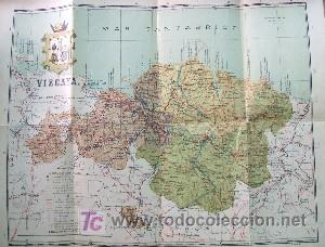 Mappe contemporanee: PROVINCIAS DE ESPA&Ntilde;A: VIZCAYA. PROVINESPA&Ntilde;A-11