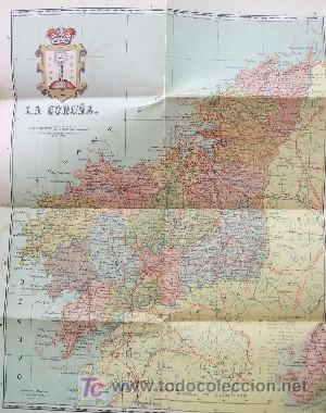 Contemporary maps: PROVINCIAS DE ESPA&Ntilde;A, LA CORU&Ntilde;A N&ordm;12. PROVINESPA&Ntilde;A-07