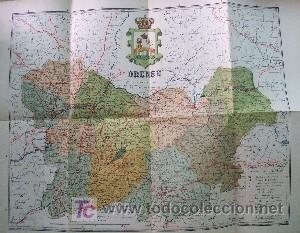 Contemporary maps: PROVINCIAS DE ESPA&Ntilde;A, ORENSE N&ordm;19. PROVINESPA&Ntilde;A-06