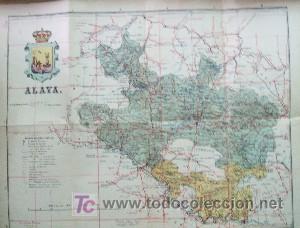 Contemporary maps: PROVINCIAS DE ESPA&Ntilde;A, ALAVA N&ordm;1. PROVINESPA&Ntilde;A-04