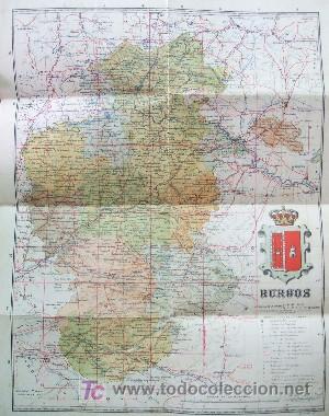Contemporary maps: PROVINCIAS DE ESPA&Ntilde;A, BURGOS. PROVINESPA&Ntilde;A-15