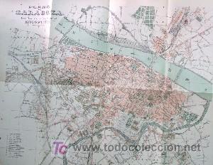 Contemporary maps: CAPITALES DE ESPA&Ntilde;A: ZARAGOZA