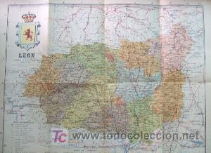 Mapas contempor&aacute;neos: PROVINCIAS DE ESPA&Ntilde;A, LEON N&ordm;13. PROVINESPA&Ntilde;A-08
