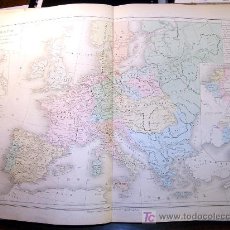 Mapas contemporáneos: ATLAS CLASSIQUE DE GÉOGRAPHIE ANCIENNE ET MODERNE 1877 DE DRIOUX ET CH. LEROY” , 