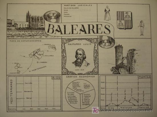 Mapas contempor&aacute;neos: BALEARES - Foto 1