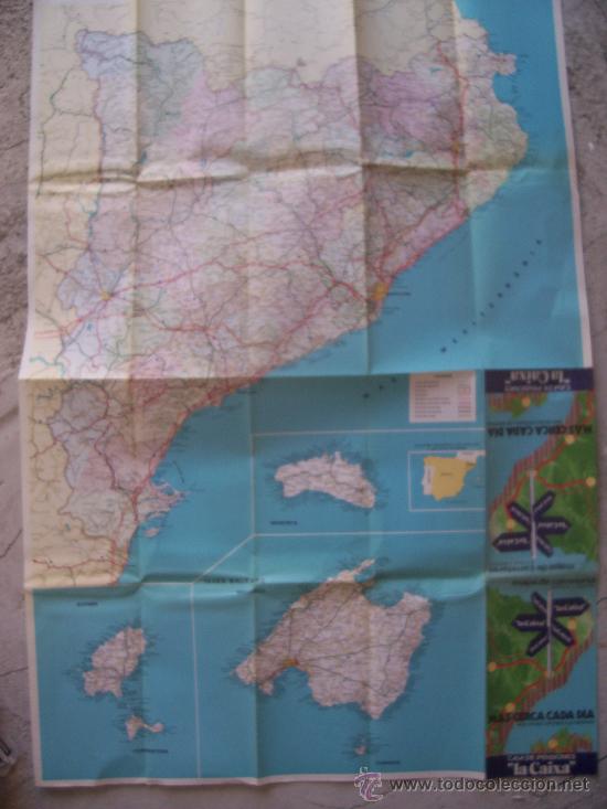Mapas contempor&aacute;neos: mapa de catalunya de la caixa, 1980 - Foto 1