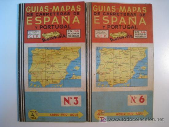 Contemporary maps: CATALU&Ntilde;A Y ARAGON - CEP - N&ordm; 3 + 6. LOTE 2 MAPAS