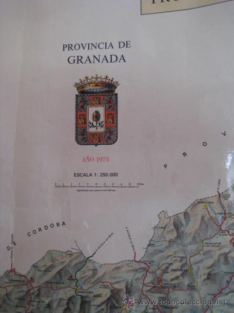 Mapas contempor&aacute;neos: MAPA DE UNA ESCUELA.GRANADA A&Ntilde;O 1973. ENVIO GRATIS&iexcl;&iexcl;&iexcl; - Foto 3