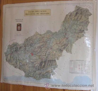 Mapas contempor&aacute;neos: MAPA DE UNA ESCUELA.GRANADA A&Ntilde;O 1973. ENVIO GRATIS&iexcl;&iexcl;&iexcl; - Foto 4