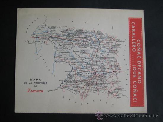 Contemporary maps: MAPA PUBLICITARIO. ZAMORA GUIA TELEFONICA A&Ntilde;OS 50. ENVIO GRATIS&iexcl;&iexcl;&iexcl;
