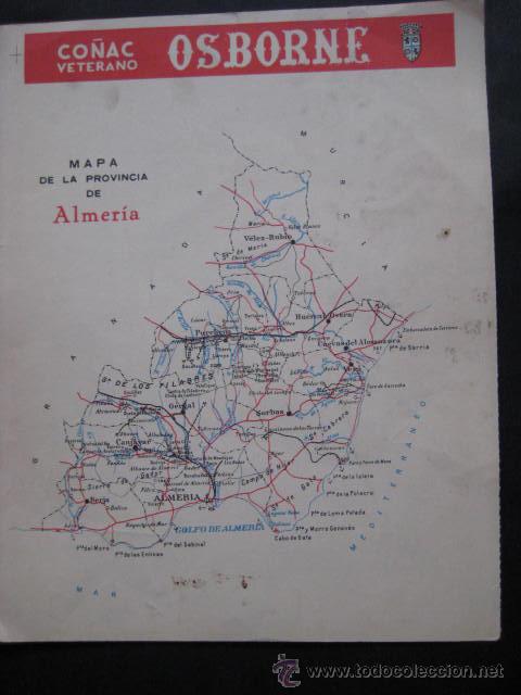 Contemporary maps: MAPA PUBLICITARIO.ALMERIA. GUIA TELEFONICA. A&Ntilde;OS 50. ENVIO GRATIS&iexcl;&iexcl;&iexcl;