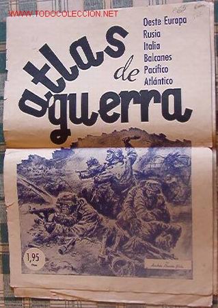 Mapas contempor&aacute;neos: Atlas de guerra, junio de 1944 - Foto 1
