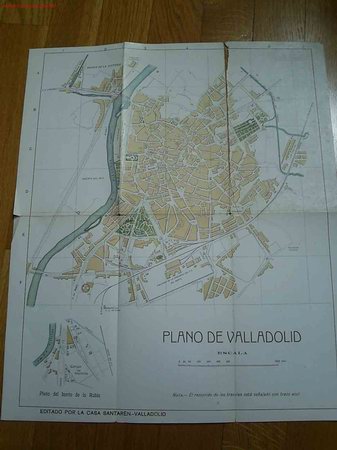 Mapas contempor&aacute;neos: Plano de Valladolid - Foto 1