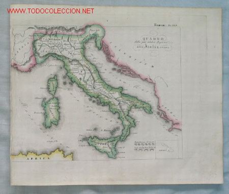 Mapas contempor&aacute;neos: MAPA ITALIA - Foto 1