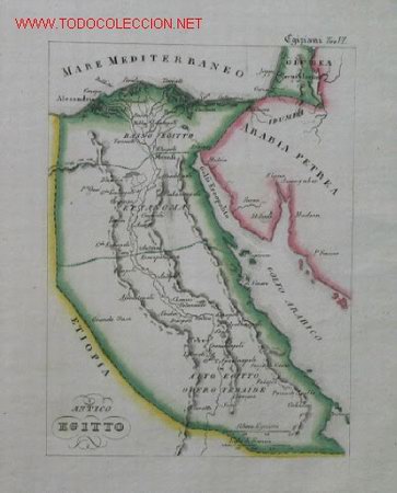 Mapas contempor&aacute;neos: MAPA EGIPTO - Foto 1