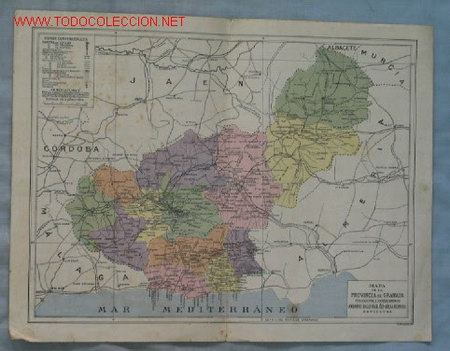 Mapas contempor&aacute;neos: MAPA GRANADA - Foto 1