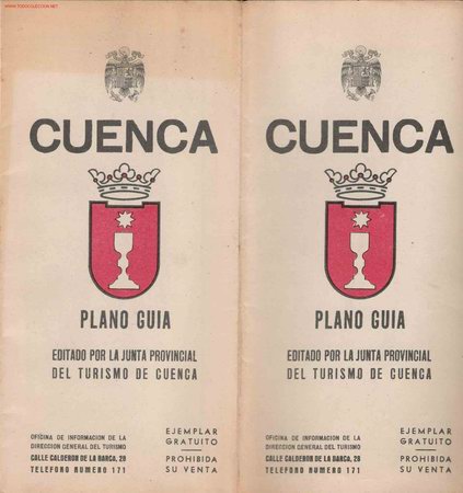 Mapas contempor&aacute;neos: Plano Gu&iacute;a Cuenca - Foto 1