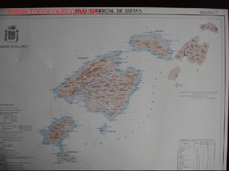 Mapas contempor&aacute;neos: BALEARES - Foto 1