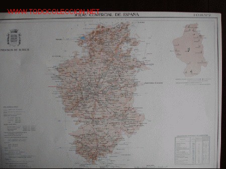 Mapas contempor&aacute;neos: BURGOS - Foto 1