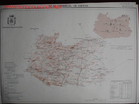 Mapas contempor&aacute;neos: CIUDAD REAL - Foto 1