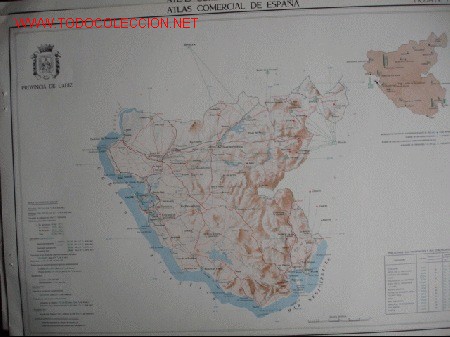 Mapas contempor&aacute;neos: CADIZ.1960.46.5 X 32.5 - Foto 1