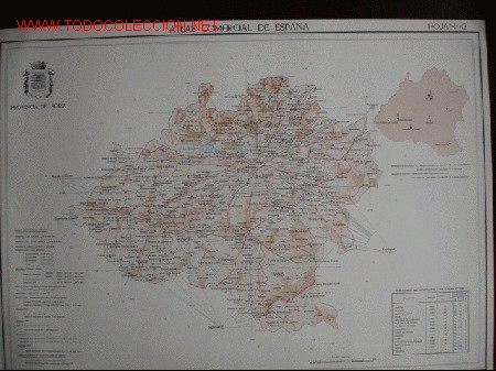 Mapas contempor&aacute;neos: SORIA.1960.46.5 X 32.5 - Foto 1