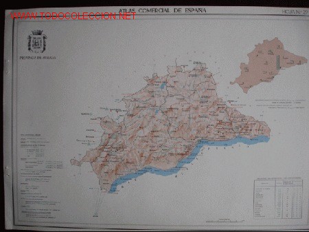 Mapas contempor&aacute;neos: MALAGA - Foto 1