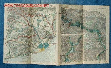 Mapas contempor&aacute;neos: MAPA TURISTICO CATALU&Ntilde;A - Foto 2
