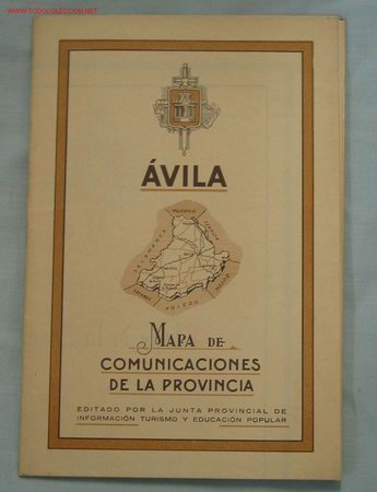 Mapas contempor&aacute;neos: MAPA AVILA - Foto 1