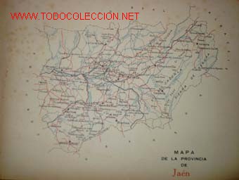 Mapas contempor&aacute;neos: MAPA DE LA PROVINCIA DE JAEN. - Foto 1